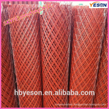 Expanded wire mesh factory / expanded steel mesh fence / expanded plate mesh